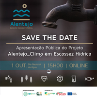 Sessão de Apresentação Pública do projeto "Alentejo_Clima em Escassez Hídrica"