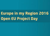 Europe in my Region 2016 - Open EU Project Day