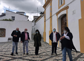 Presidente da CCDR Alentejo, António Ceia da Silva, em deslocação de trabalho no concelho de Portalegre